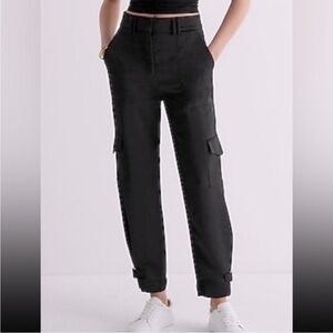 NWT Express Satin Cargo Pants